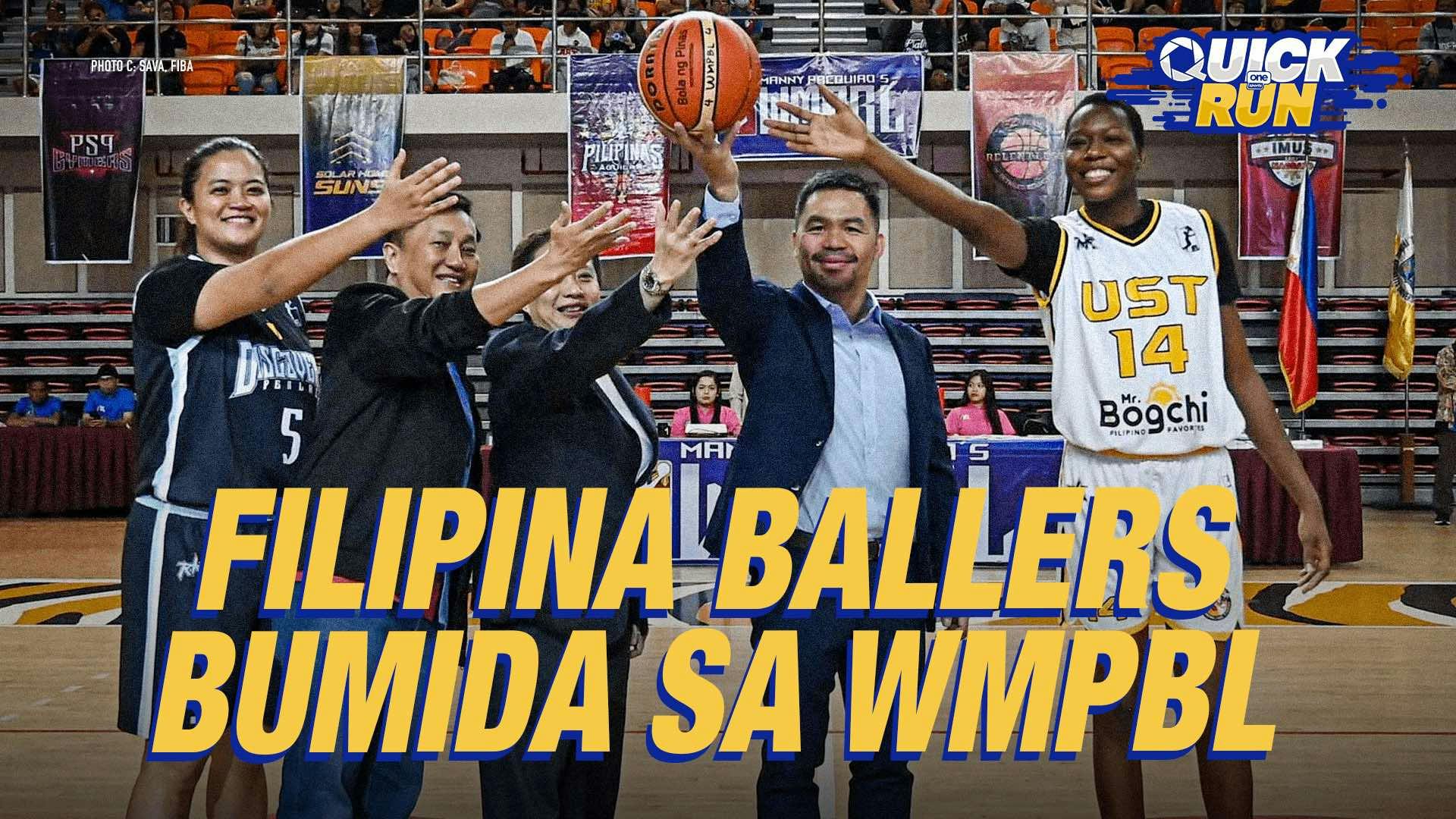 Filipina ballers grateful for opportunity in first-ever WMPBL Invitational | OS Quick Run